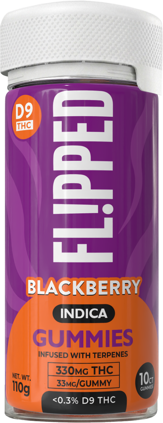 FL!PPED Blackberry D9 Gummies jar